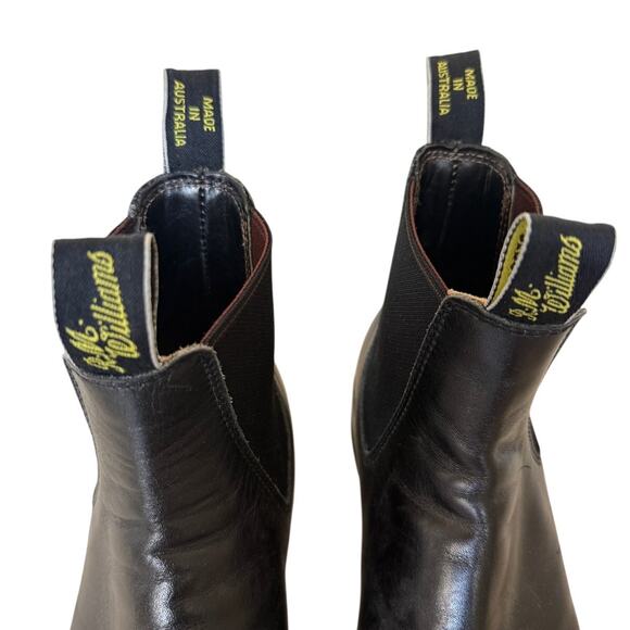 R.M. Williams Comfort Craftsman Chelsea Boots Black Leather 8.5E main image 8